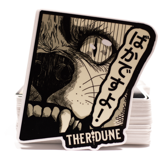 Feeding The Hand That Bites - Sticker